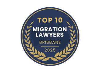 Top 10 Migration Lawyers Brisbane 2025 Badge